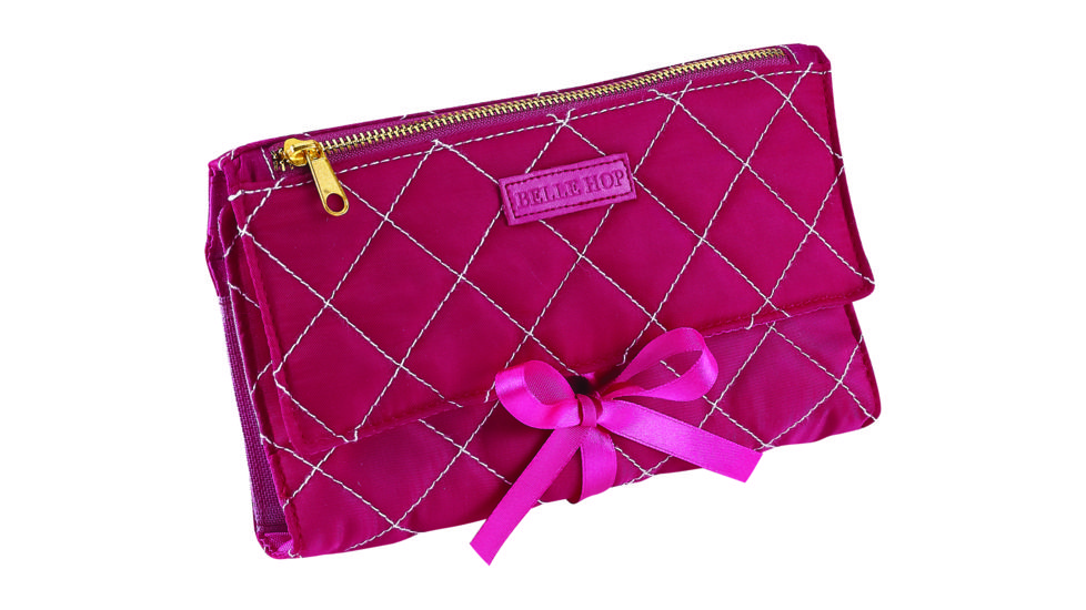 Lewis N Clark Jewelry Roll, Pink 70303