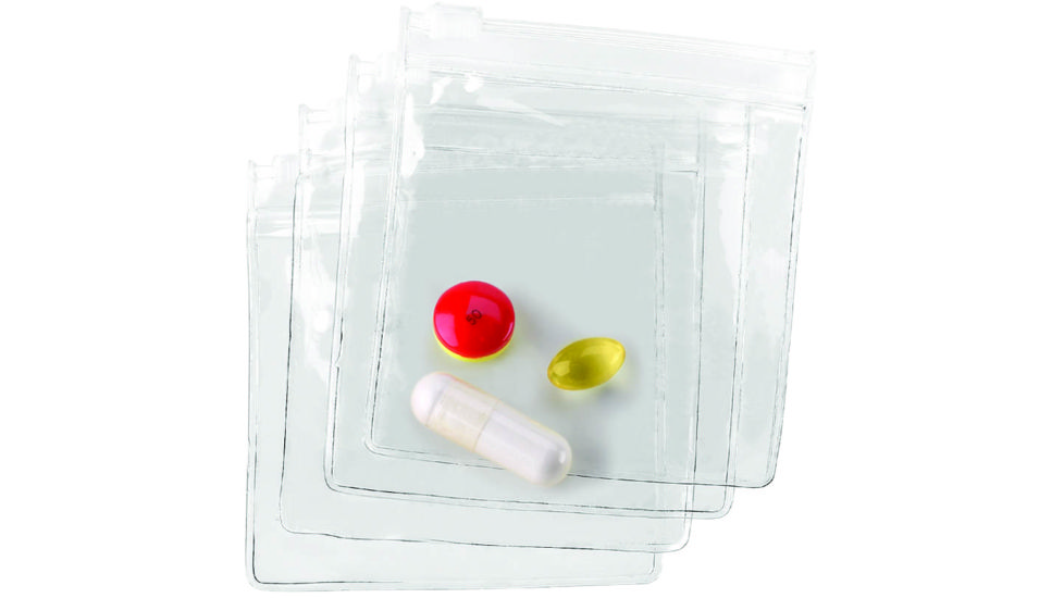Lewis N Clark Pill Organizer Pouches, 4-Pack 700R