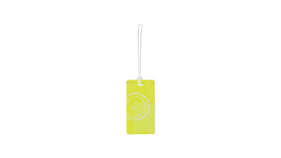 Lewis N Clark Plastic Neon Luggage Tag, Yellow 7470YEL