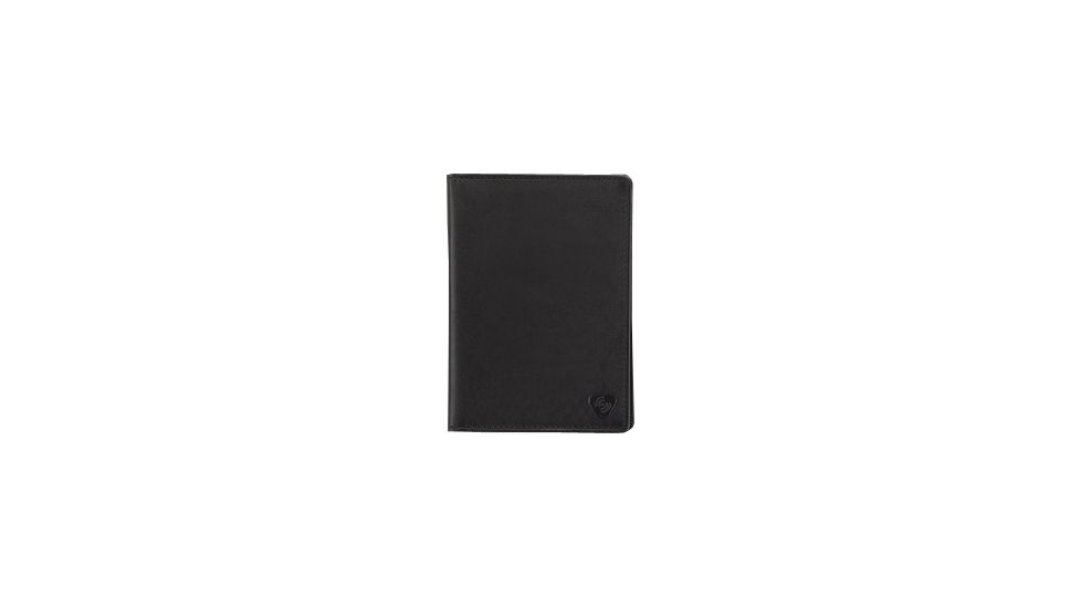 Lewis N Clark RFID Leather Passport Wallet, Black 933BLK