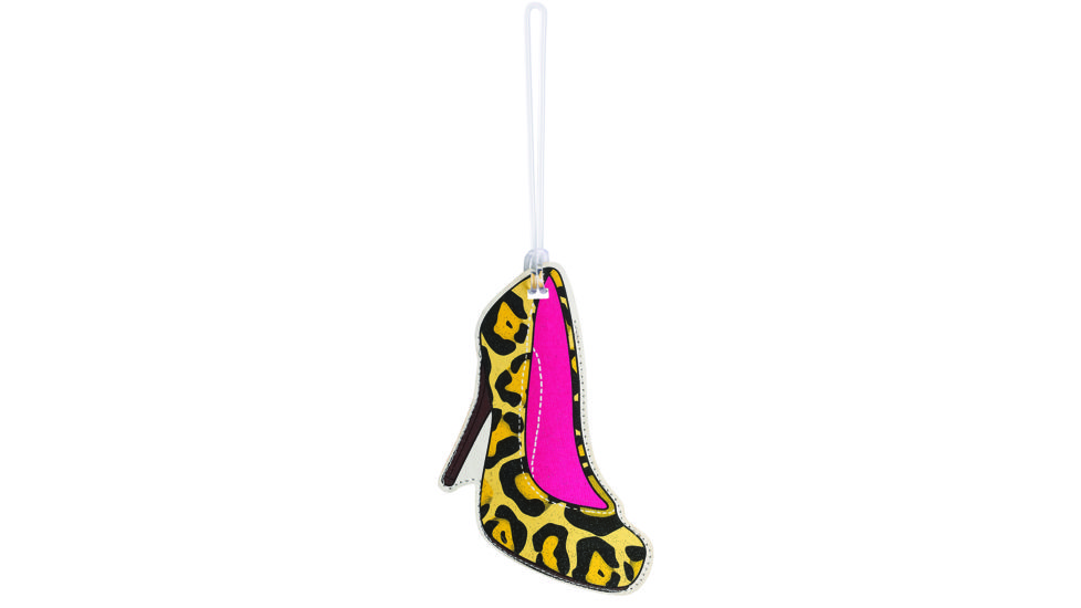 Lewis N Clark Spree Luggage Tag, Leopard Heel 7521
