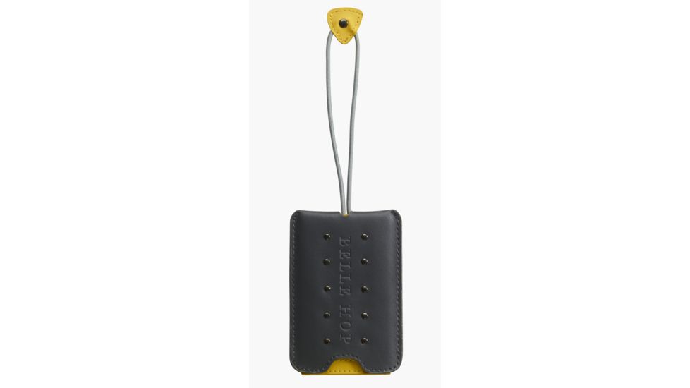 Lewis N Clark Studded Luggage Tag, Charcoal 7491CHR
