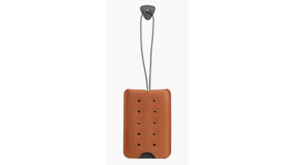 Lewis N Clark Studded Luggage Tag, Orange 7491ONG