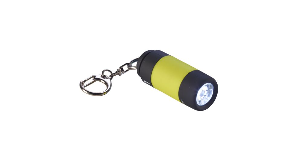 Lewis N Clark UrbanGear Keychain Rechargeable USB MiniLight,10 Lumens UT115YEL