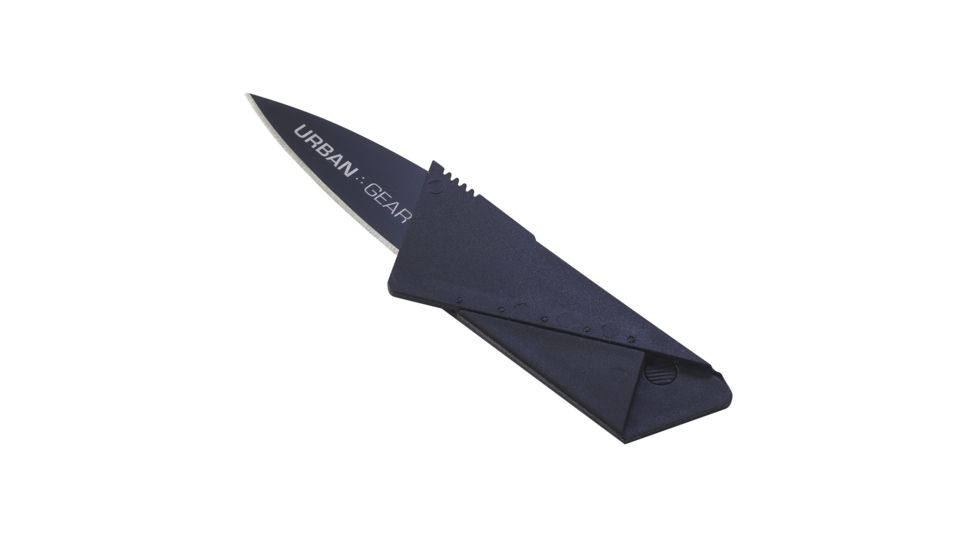 Lewis N Clark UrbanGear Wallet CardKnife,2.75in Stainless Steel UT114