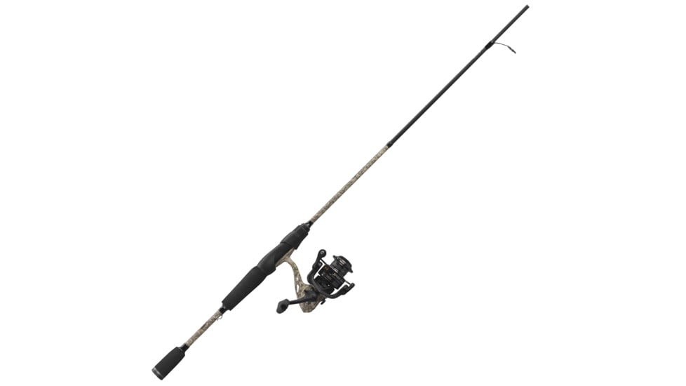 Lew’s American Hero Camo Spinning Reel and Rod Combo, 7ft 2-PC Medium  Fast IM7 Graphite Rod, SZ 400 Reel, Interchangeable Retrieve, Camo/Black, AHC4070MSG2-2