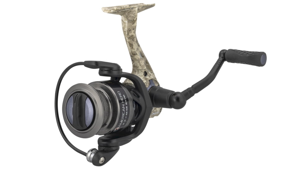 Lew's American Hero Spinning Reel, Camo, 3000, 6.2:1, Ambidextrous, AHC300