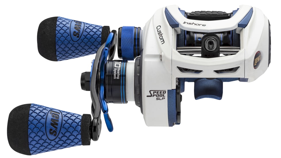Lew's Custom Inshore SLP Baitcast Reel, 7.5:1, 9+1, Right, CI1SH