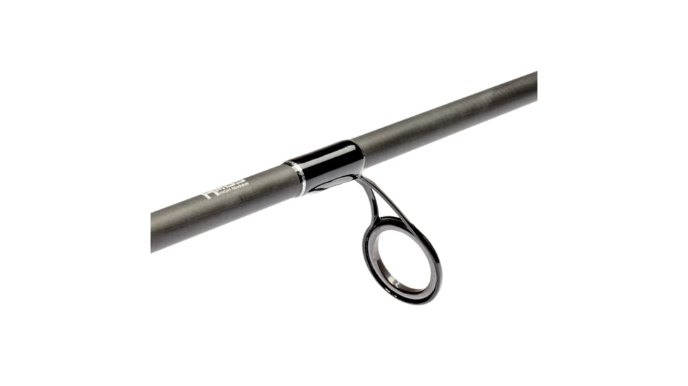 Lew’s Custom Lite Spinning Rod, 7ft 1-PC HM85 Graphite Rod, Medium  w/ Fast, Stainless Steel Guides w/ Titanium Oxide Inserts, Split-Grip Handle, Black, CLAPS