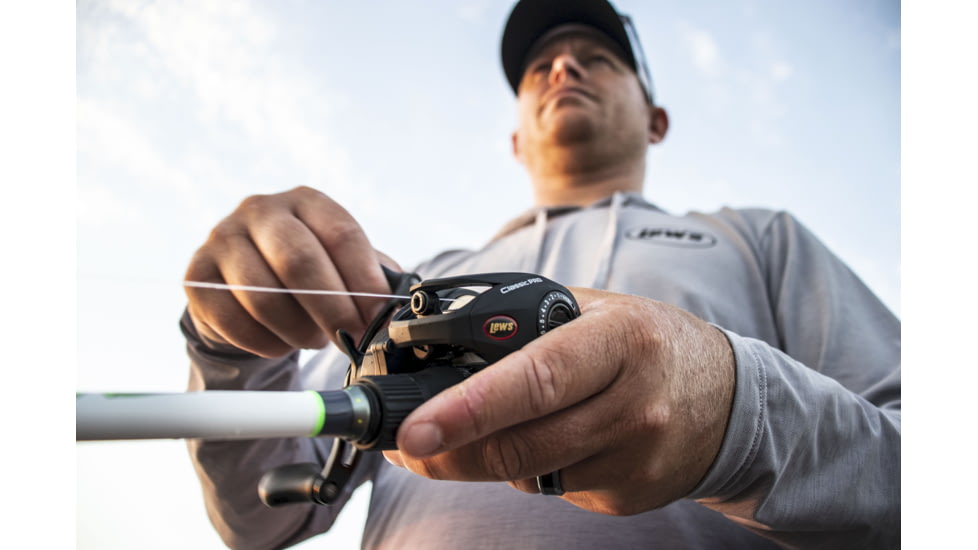 Lew’s Classic Pro Baitcast Reel, LH Retrieve, 7.5-1 Ratio, 4+1 Bearings, CP1SHL