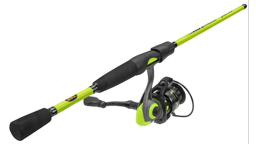 Lews Hypersonic 30 Speed Spinning Combo, 6 ft 6 in, Light, Fast, 5.1:1, Ambidextrous, 2 Pieces, HS3066M-2