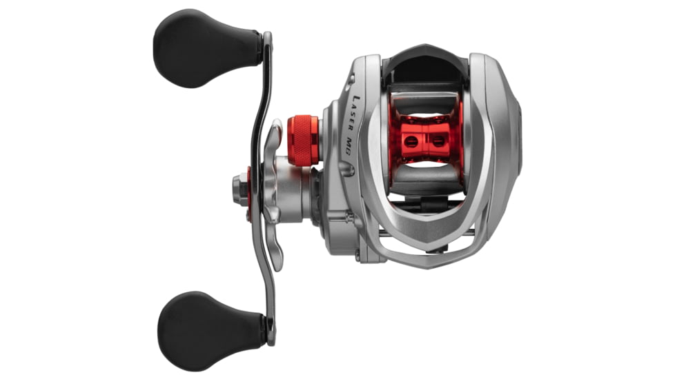 Lew’s Laser MG Baitcast Reel, Super Low Profile, LH Retrieve, 7.5-1 Ratio, 7+1 Bearings, LSG1SHLAMG