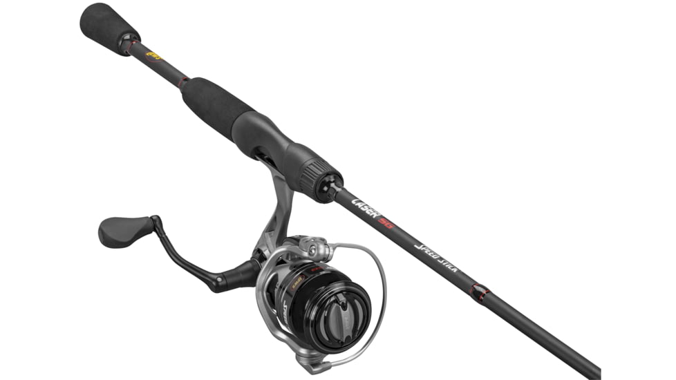 Lew’s Laser SG Spinning Reel and Rod Combo, 5ft 6in, 1-PC Rod, SZ 100 Reel, LSG10A56UL