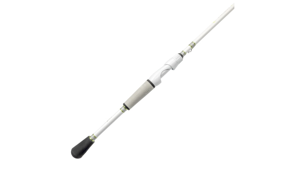 Lew’s MACH 1 Spinning Reel and Rod Combo, 6ft 6in, 2-PC IM7 Graphite Rod, Medium-Light, Fast, SZ 200 Reel, 9+1 Bearings, 6.2-1 Ratio, White/Black/Gray/Green, MH2066MLSG3-2