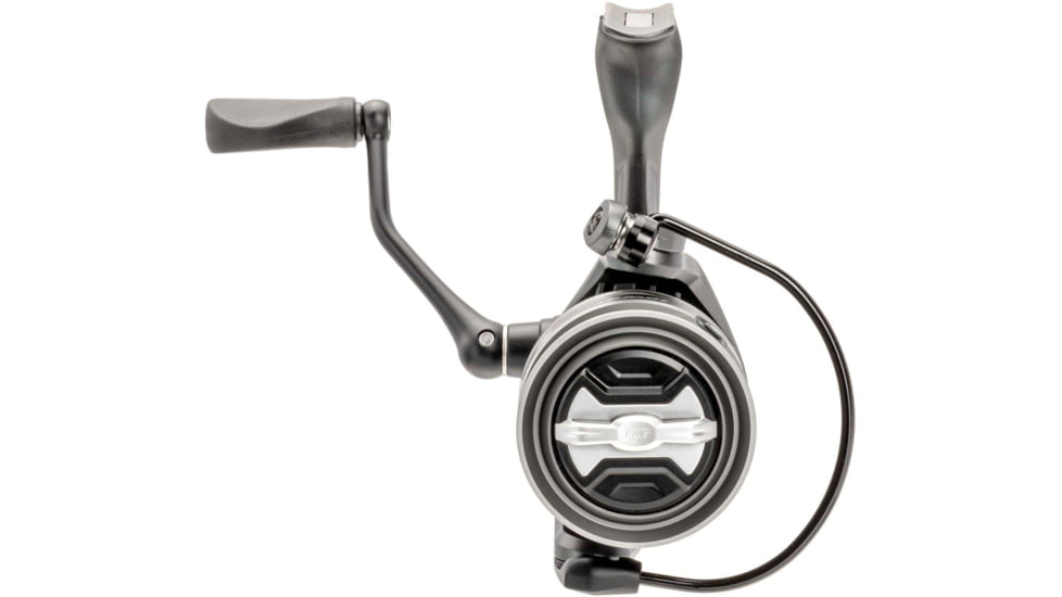 Lew’s Speed Spin Spinning Reel, SZ 400 Reel, 9+1 Bearings, 6.2-1 Ratio, Graphite Frame and Sideplate, Solid Brass Speed Gears, Speed Lube, Multi-Disc Drag, Gray, SS400HSG2