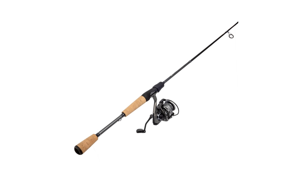 Lew’s Speed Spin Spinning Reel and Rod Combo, 5ft, 1-PC HM30 Graphite Rod w/ Ultra-Light  and Fast, SZ 75 Reel, 8+1 Bearings, 5.2-1 Ratio, Speed Gears, Gray/Black, SS7550ULSG2