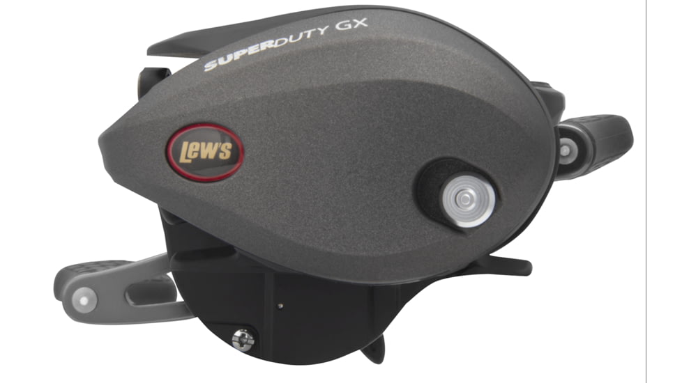 Lew's Super Duty GX3 Baitcast Reel, 6.5:1, 4+1, Right, SDGX3H