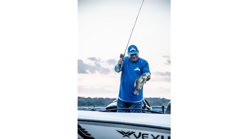 Lew's Wally Marshall Signature Series Spincast Reel, 2+1 Bearings, 4.3-1 Ratio, All Metal Gears, Reversible Handle, Combat Grip Knob, 6lb Line, Green/Gold, Clam Pack, WMSCC