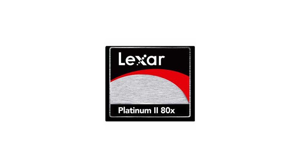 Lexar Media Platinum 2 Compact Flash CF Cards - 80x