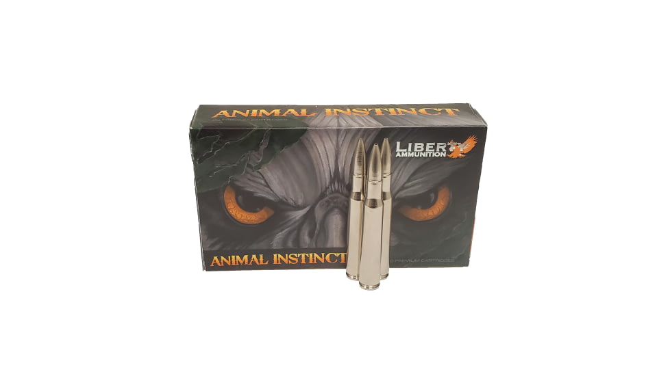 Liberty Ammunition Animal Instinct .30-06 Springfield 100 grain Copper Hollow Point Centerfire Rifle Ammo, 20 Rounds, LA-HA-C-30-06-042