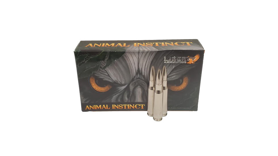 Liberty Ammunition Animal Instinct .308 Winchester 100 grain Fragmenting Hollow Point Centerfire Rifle Ammo, 20 Rounds, LA-HA-C-308-045