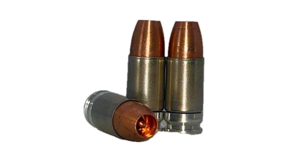 Liberty Ammunition Liberty Spike .380 ACP 55 grain Monolithic Brass Cased Pistol Ammo, 20 Rounds, LA-SPI380-55-1500