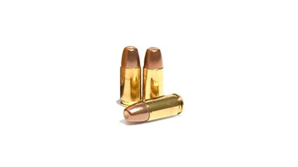 Liberty Ammunition Steel Plate and Range 9 mm 100 Grain Non Lead Projectile Brass Cased Pistol Ammo, 50 Rounds, LA-R-9-066