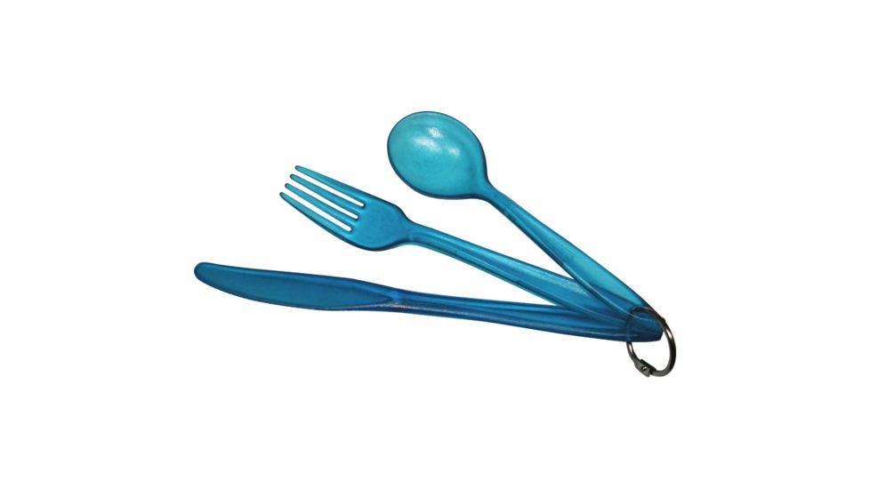 Liberty Mountain Lm Polycarbonate Cutlery 3pcs 1569 PC BLUE