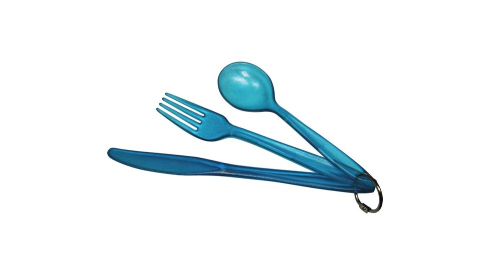 Liberty Mountain Lm Polycarbonate Cutlery 3pcs 1569 PC BLUE