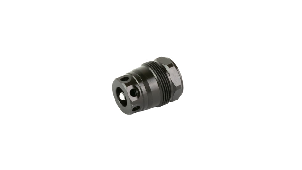 Liberty Precision Machine Baby Bell Muzzle Brake, 30 Caliber, 5/8x24, Nitride, Black, LPM-2013