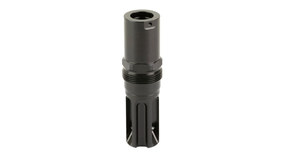 Liberty Precision Machine Eclipse, Flash Hider, 30 Caliber, 1/2X28 Thread Pitch, Compatible with .900-24 Mounts, Black, LPM-2007
