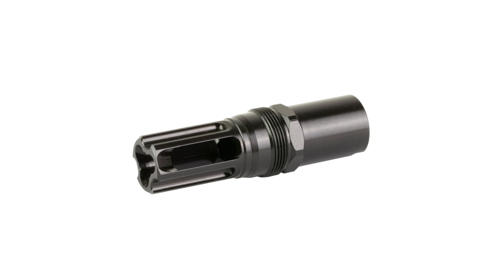 Liberty Precision Machine Eclipse Flash Hider, 30 Caliber, 1/2x28, 3.05in Long for a 13.7in Pin and Weld, Nitride, Black, LPM-2007