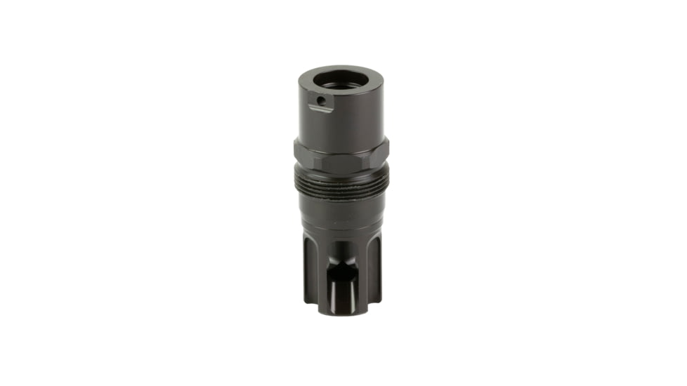 Liberty Precision Machine Eclipse, Flash Hider, 30 Caliber, 1/2X28 Thread Pitch, Compatible with .900-24 Mounts, Black, LPM-2005
