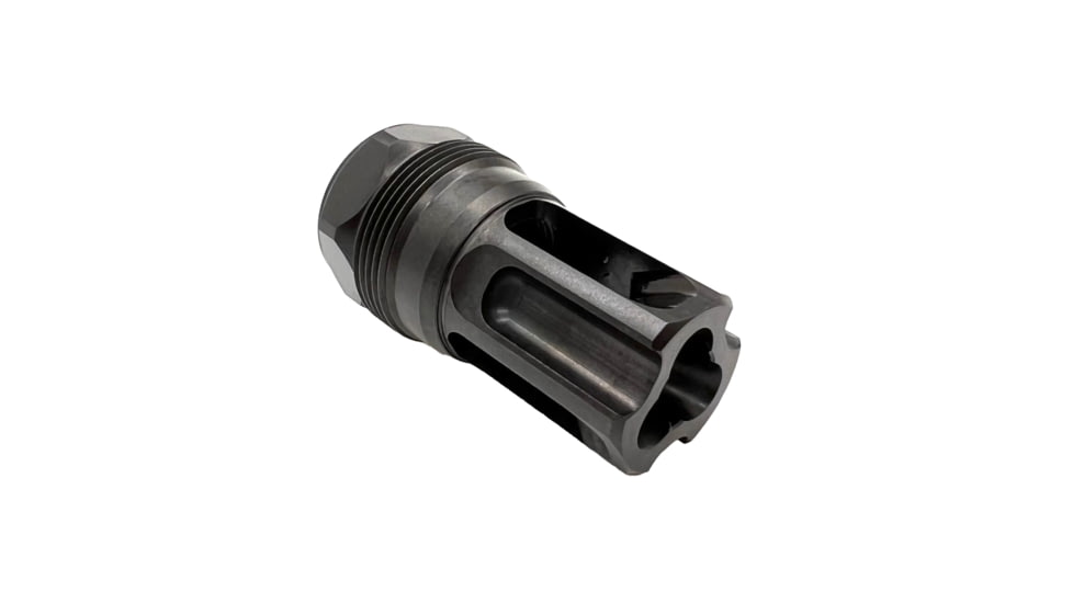 Liberty Precision Machine Eclipse, Flash Hider, 30 Caliber, 1/2x28, 1.7in Long for a 16in Pin and Weld, Nitride, Black, LPM-2001