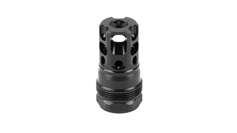 Liberty Precision Machine Liberty Bell, Muzzle Brake, 30 Caliber, 5/8X24 Thread Pitch, Compatible with .900-24 Mounts, Nitride Finish, Black, LPM-2010