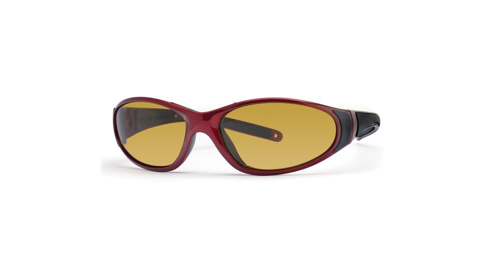 Liberty Sport Suns HYDROProtective Eyewear Crimson Frame,Bronze Polar Lens, Unisex HYDROCRIM6117145BPL