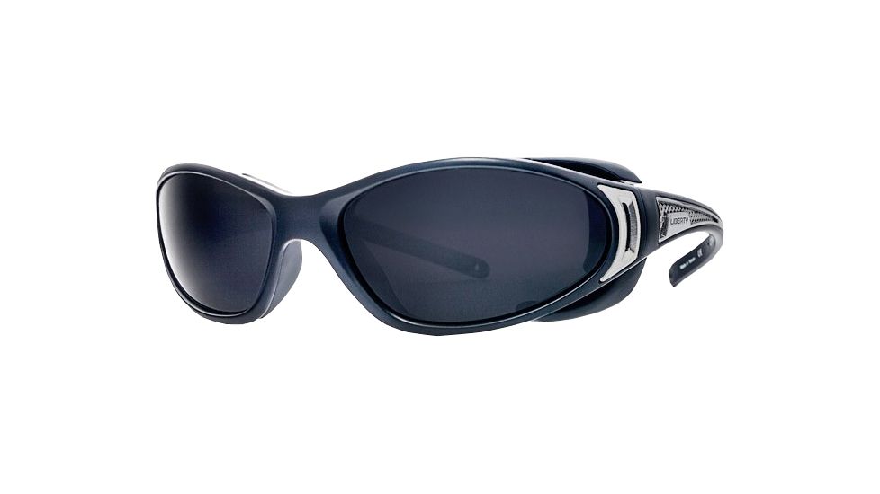 Liberty Sport Suns CHOPPERProtective Eyewear Matte Black Frame,Grey Polar Lens, Unisex CHOPPRMBSS6117140GPL