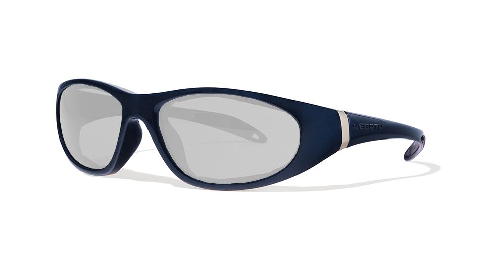 Liberty Sport Suns ESCAPADE 2 Protective Eyewear Shiny Navy Frame,Clear Lens, Unisex ESCAP2SHNB6018135WPL