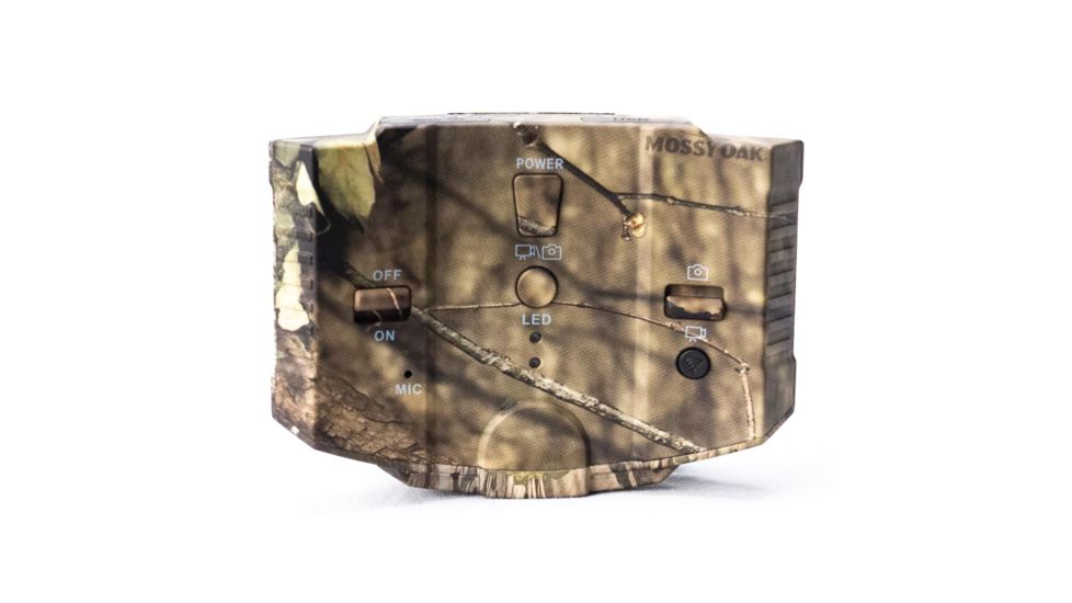 Lidcam 1080p HD Hands-Free Head Mounted Action Camera with WiFi, Mossy Oak Break Up Country, 6.5 in x 4 in x 8.5 in, LC-WF
