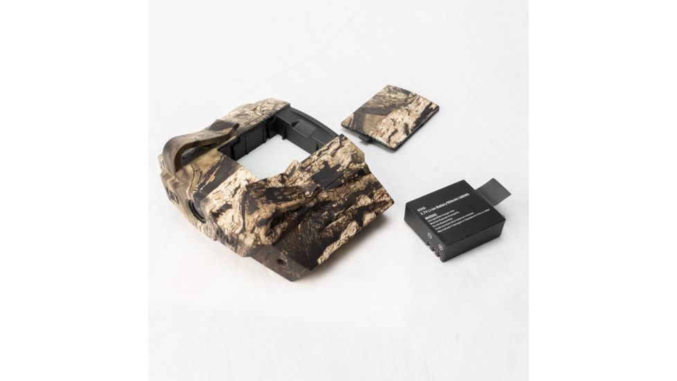 Lidcam 1080p HD Hands-Free Head Mounted Action Camera with WiFi, Mossy Oak Break Up Country, 6.5 in x 4 in x 8.5 in, LC-WF