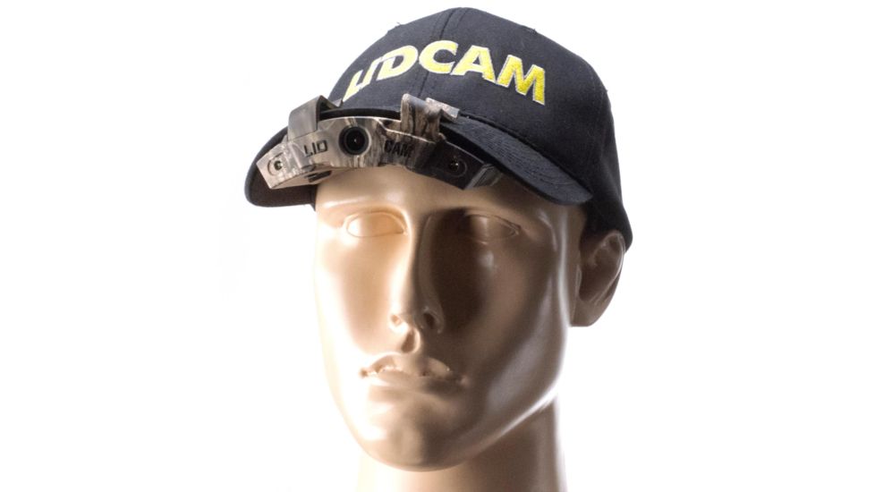 Lidcam 1080p HD Hands-Free Head Mounted Action Camera with WiFi, Mossy Oak Break Up Country, 6.5 in x 4 in x 8.5 in, LC-WF