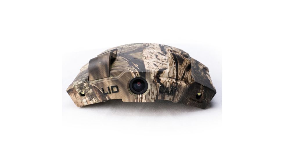 Lidcam 1080p HD Hands-Free Head Mounted Action Camera with WiFi, Mossy Oak Break Up Country, 6.5 in x 4 in x 8.5 in, LC-WF