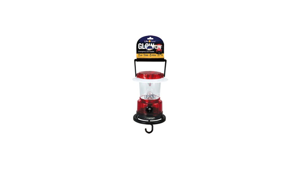 Life Gear Glow Lantern-8 LED Lantern w/ Flasher