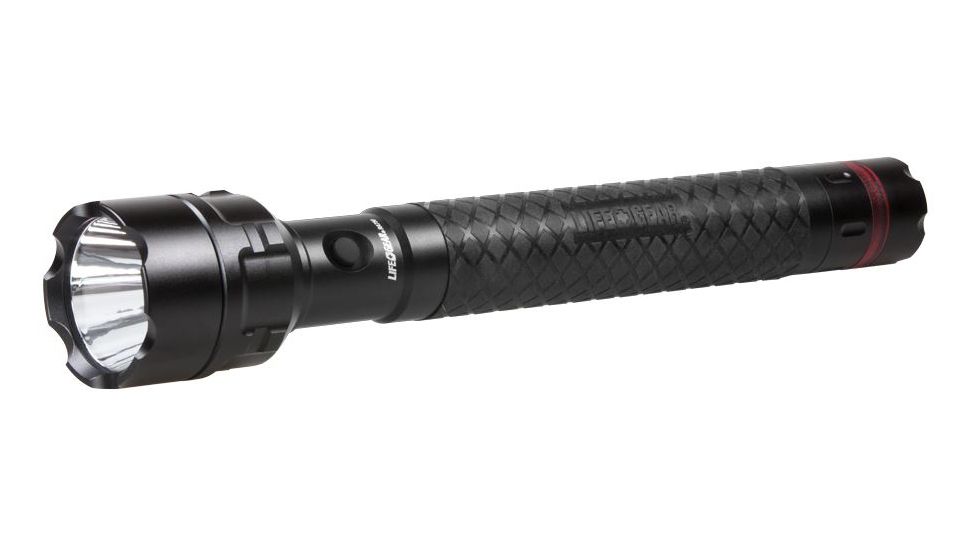 Life Gear Pro Series 750 Lumens Red Alert Flashlight, Black LG21-60576-BLA