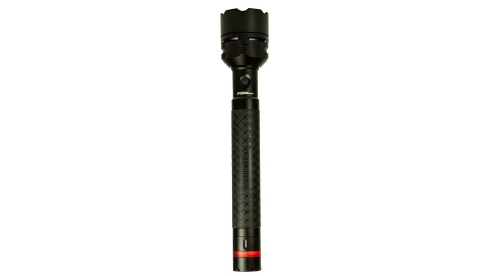 Life Gear Pro Series 750 Lumens Red Alert Flashlight, Black LG21-60576-BLA