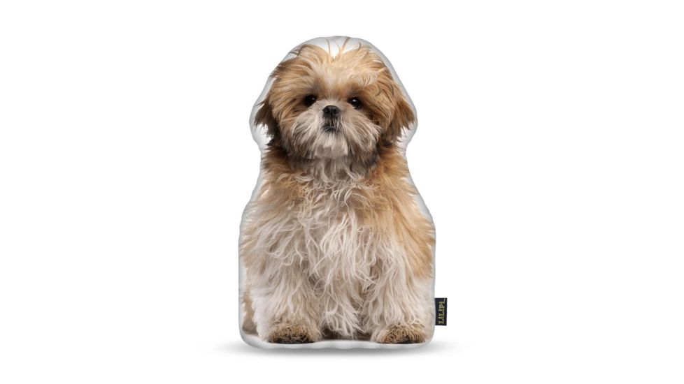 Lifelike Pillows Custom Dog Shaped Pillow, Shih Tzu, 16 inch Tall/4 inch Thick, DOG26-SH-16