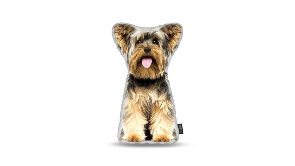 Lifelike Pillows Custom Dog Shaped Pillow, Yorkie, 16 inch Tall/4 inch Thick, DOG28-SH-16