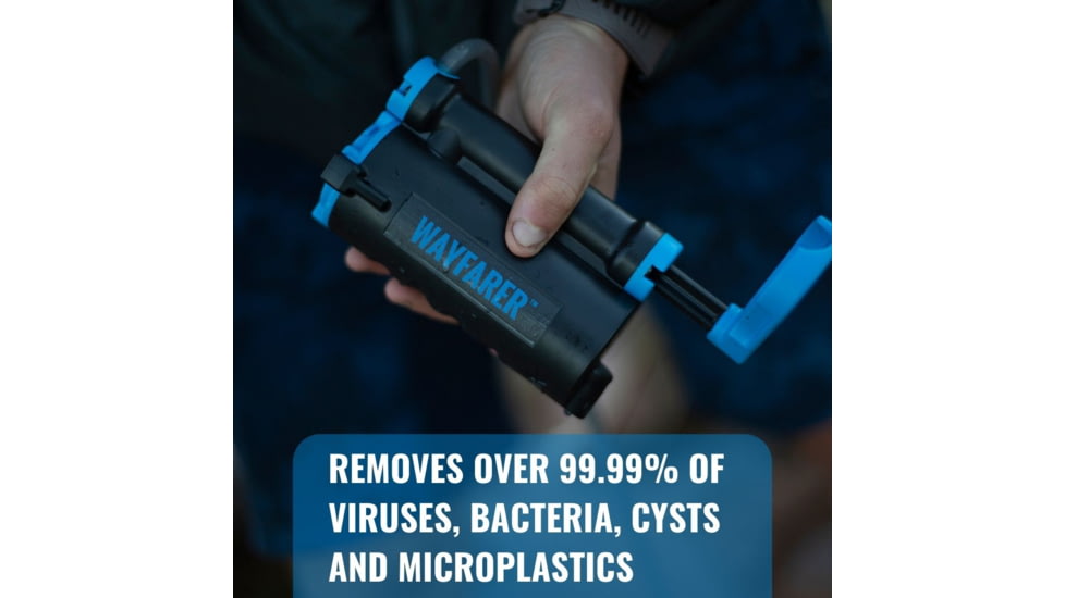 LifeSaver Water Purifier, Black/Blue, WPA0101