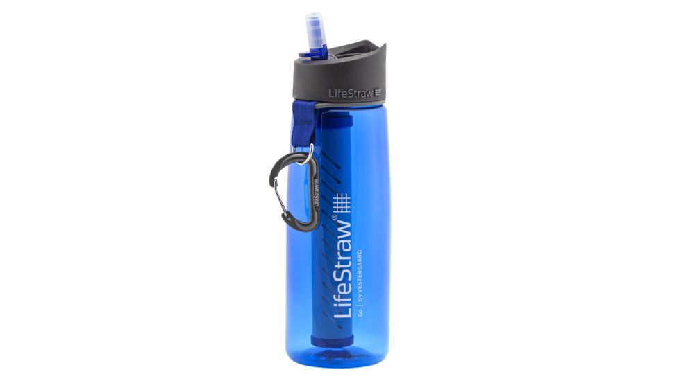 LifeStraw Go Water Filter, Blue, LGOTR22BL09