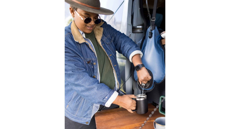 LifeStraw Large Capacity Gravity Water Filter System w/Safe Water Storage Bag, One Size, Dark MountIn Grey, 8 Liter, LSPS8LBAN1